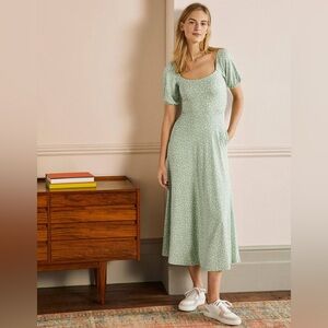 Boden Floral Jersey Dress